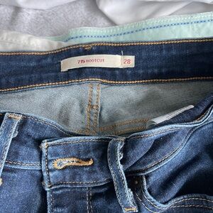 Levi's Women's Dark Blue Bootcut Jeans